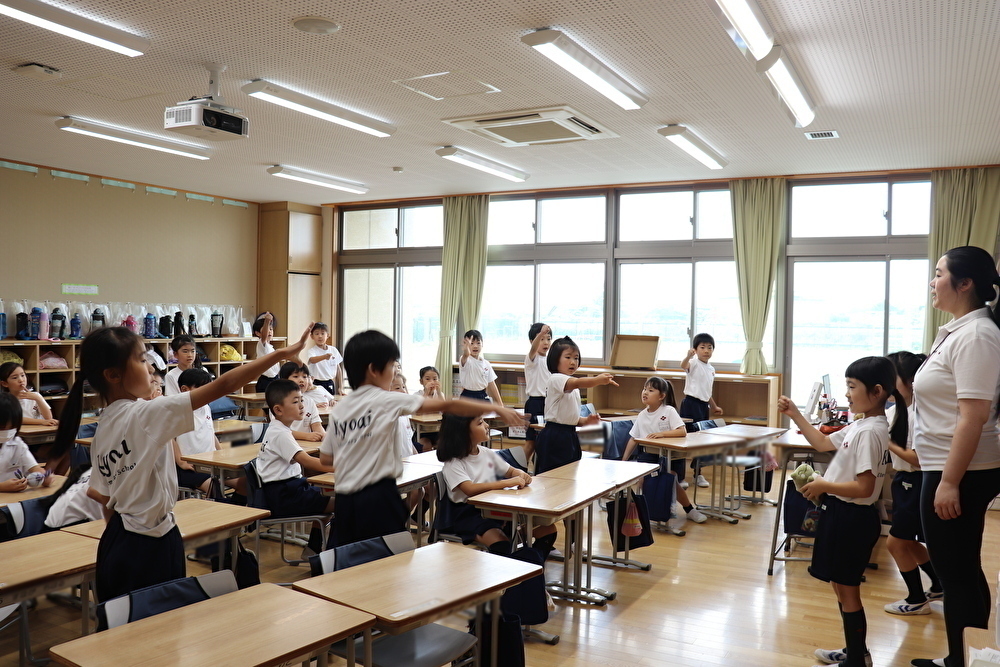 ２年生　１学期お楽しみ会が開かれました