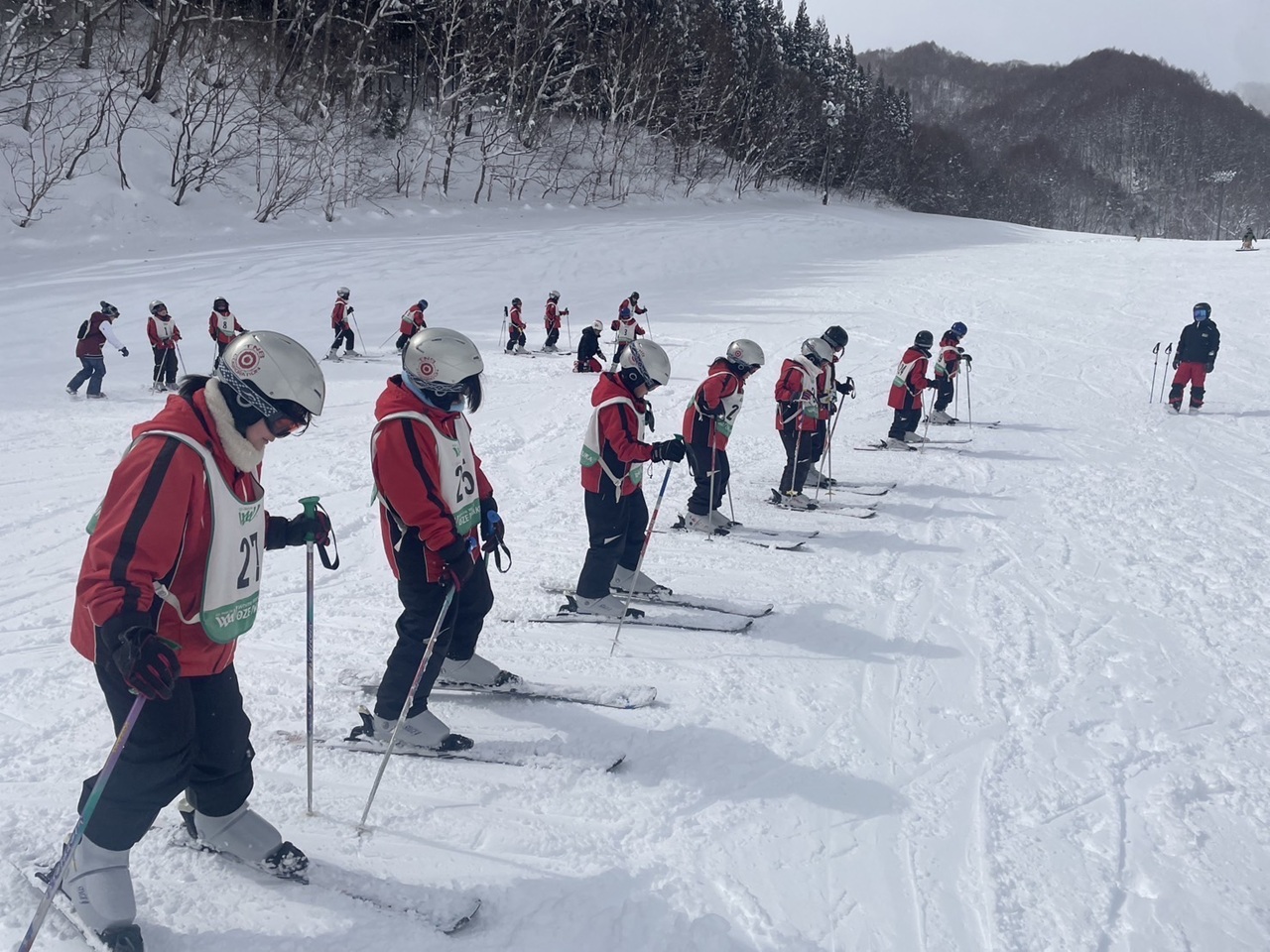 スキー合宿1日目🎿