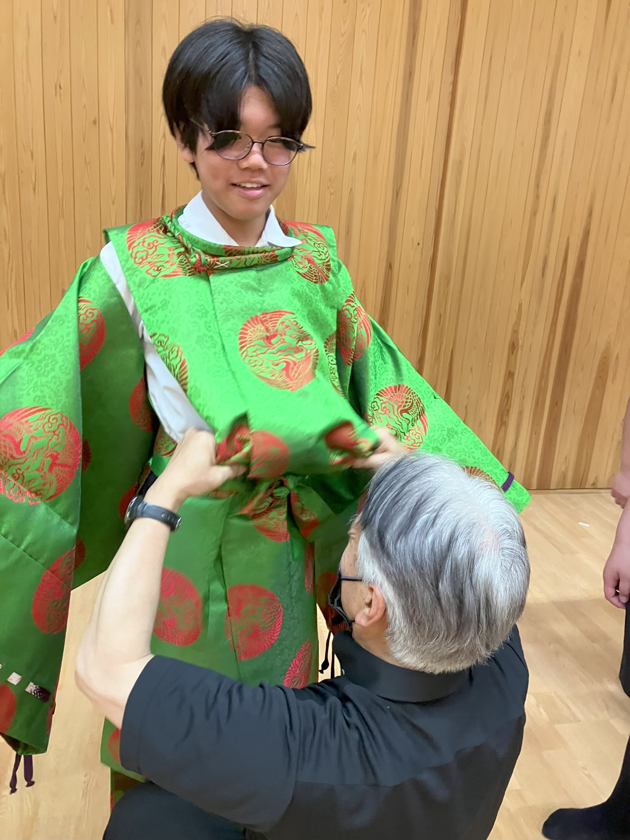 平安装束体験👘
