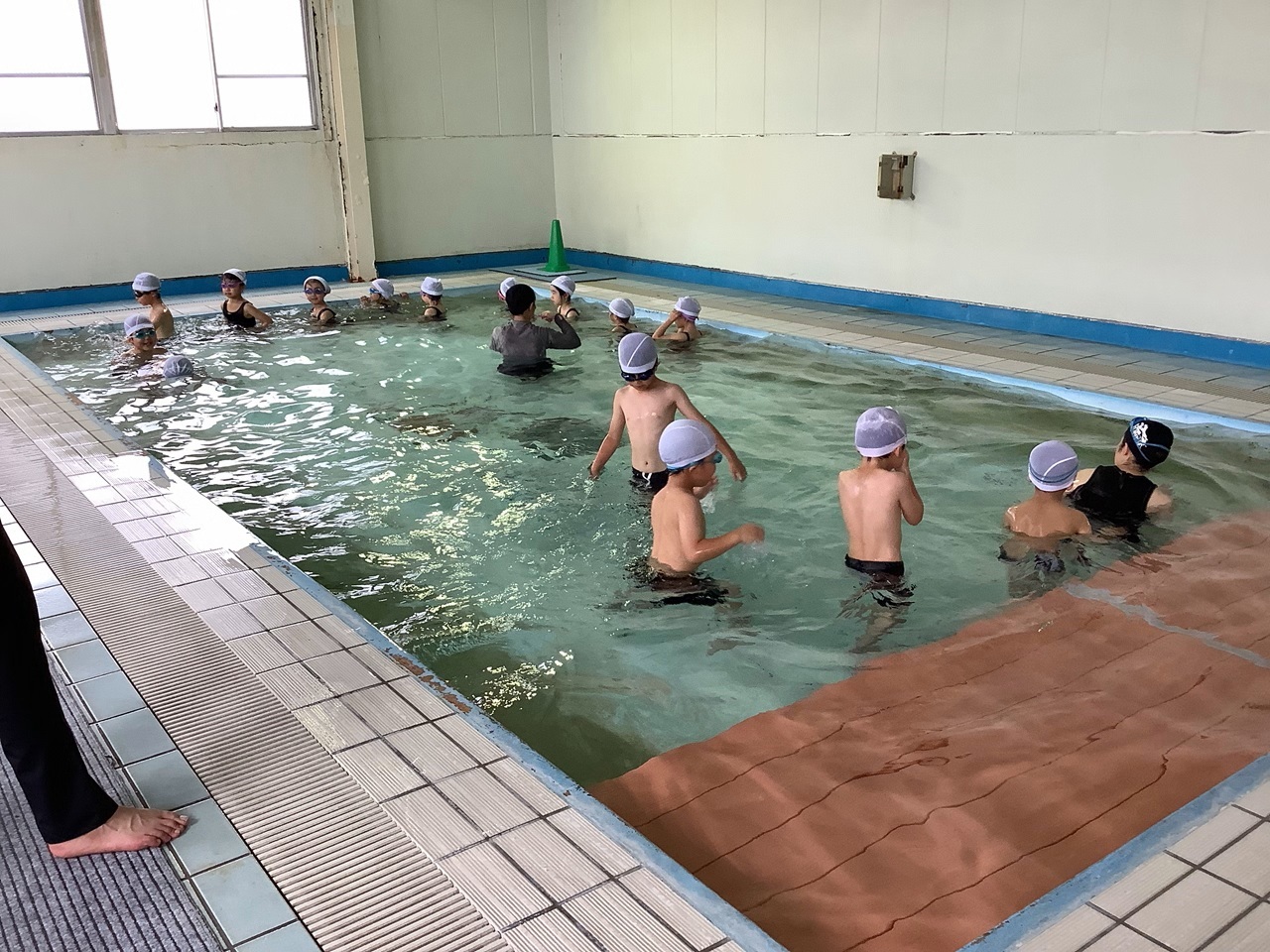 1年生プール🏊