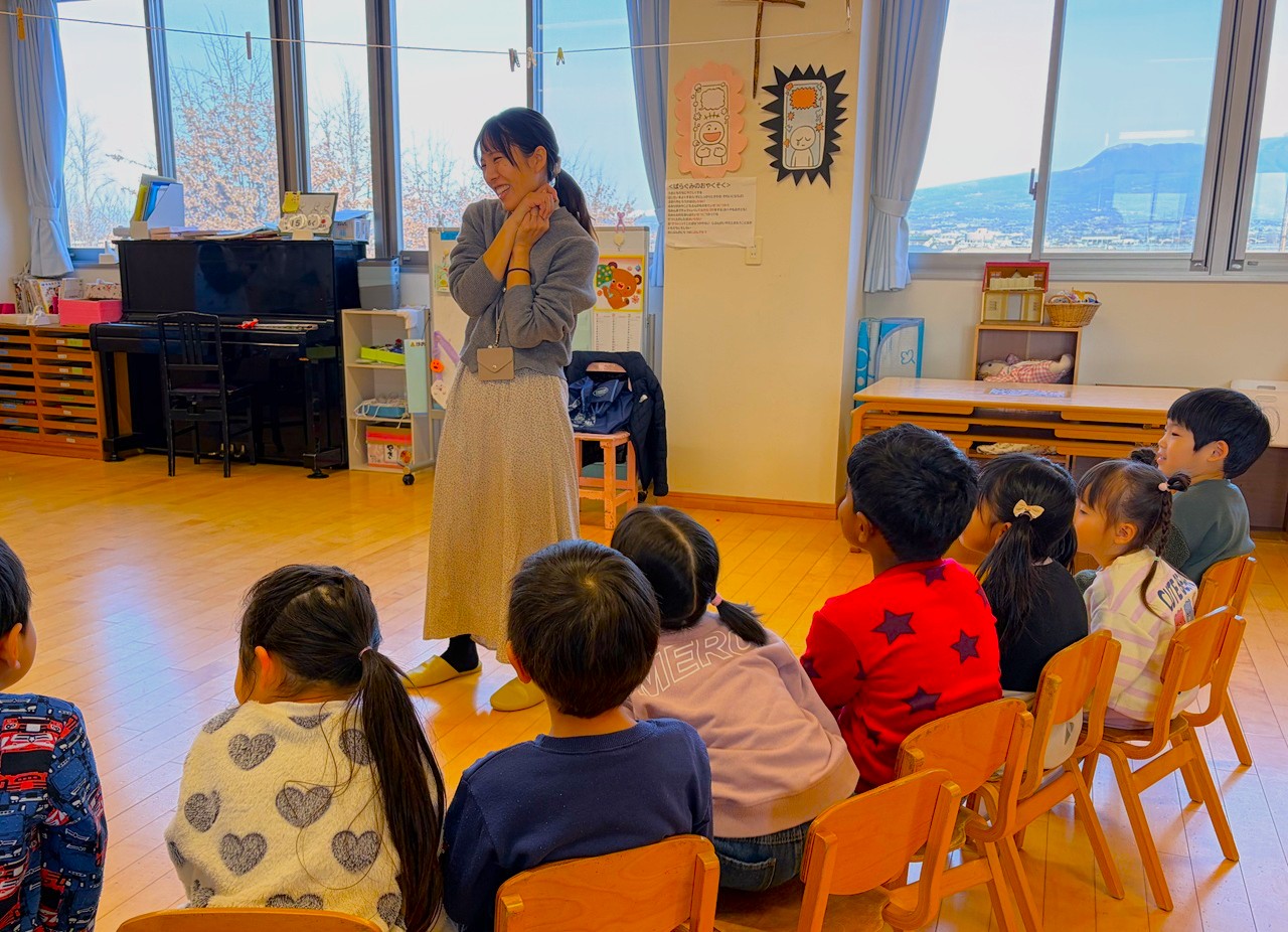 1月15日(木)こども園で読み聞かせ📖👩🏻‍🦰
